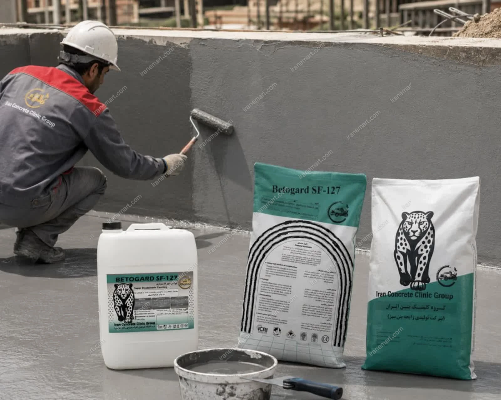 پوشش آببندی سوپر الاستومری betogard sf 127 پوشش آببندی سوپر الاستومری betogard sf 127