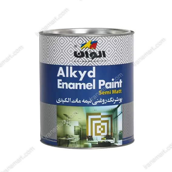 پوشرگ روغنی نیمه مات آلکیدی الوان ALCO 2037