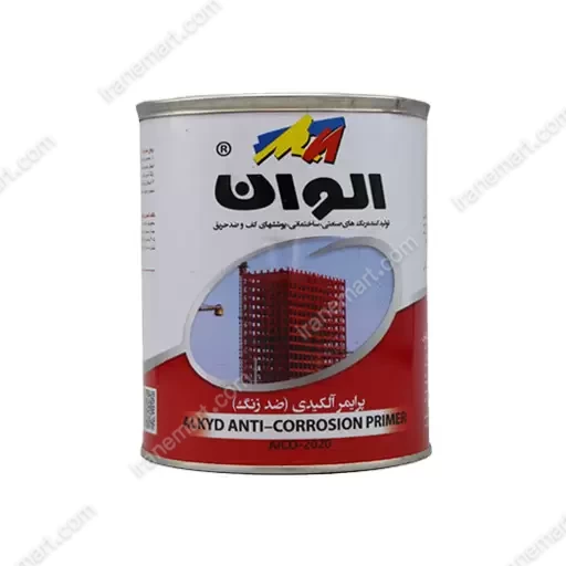 پرایمر آلکیدی ضد زنگ اخرائی الوان ALCO 2020