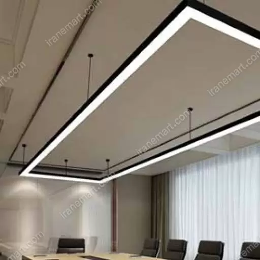 پروفیل نور T .Light 60 P به همراه دیفیوزر - لوستر
