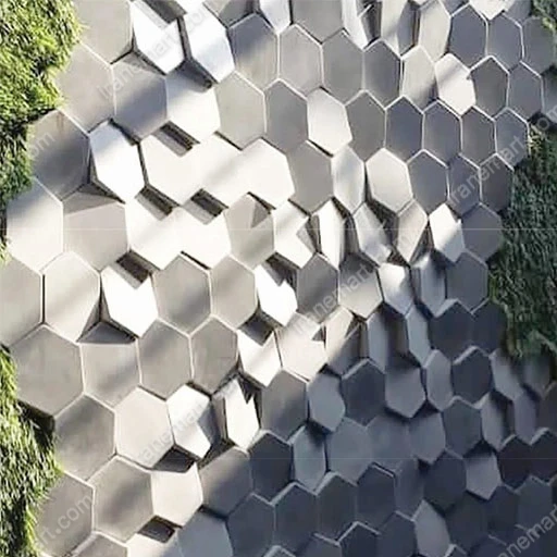 پنل بتنی 75 مدل HEGZA گرید 1