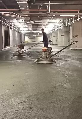 اجرای بتن سخت